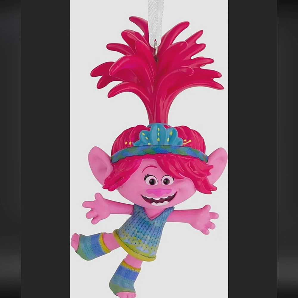 HALLMARK TROLLS POPPY CHRISTMAS TREE ORNAMENT